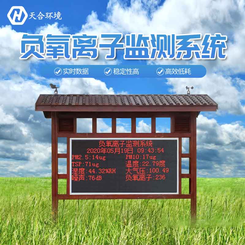 景區為什么要安裝負氧離子監測站？