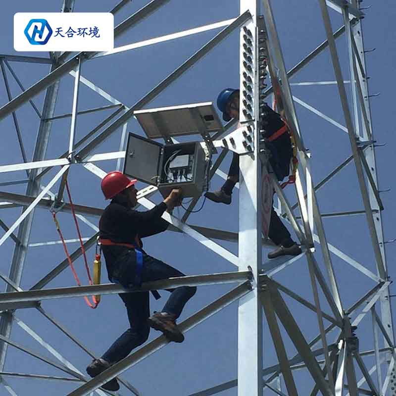 輸電線路微氣象監測站構成